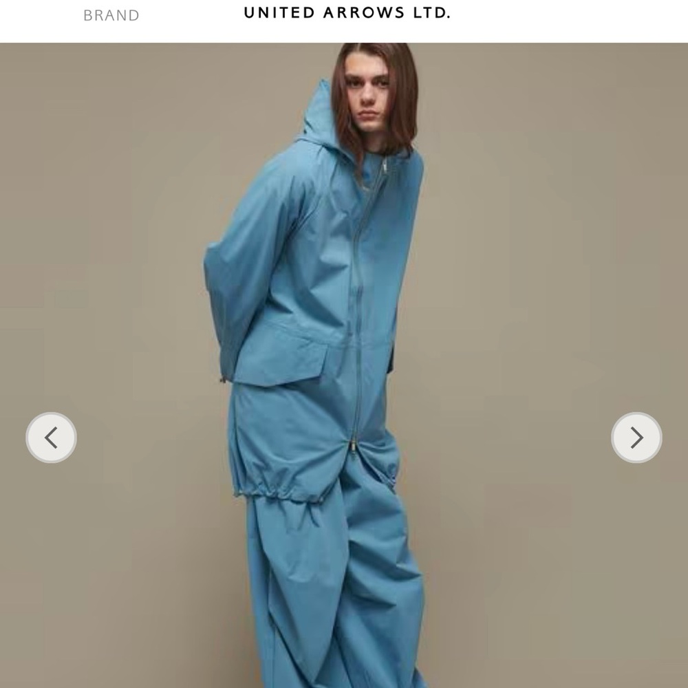 Under Armour x United Arrows Blue Hooded jacket